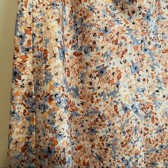 NWOT dynamite shira satin a-line mini skirt - Picture 3 of 3